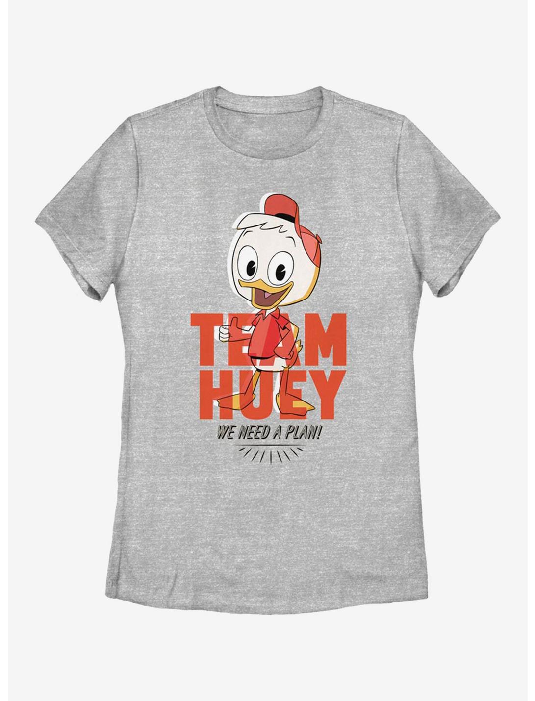 Disney DuckTales Team Huey Red Womens T-Shirt, ATH HTR, hi-res