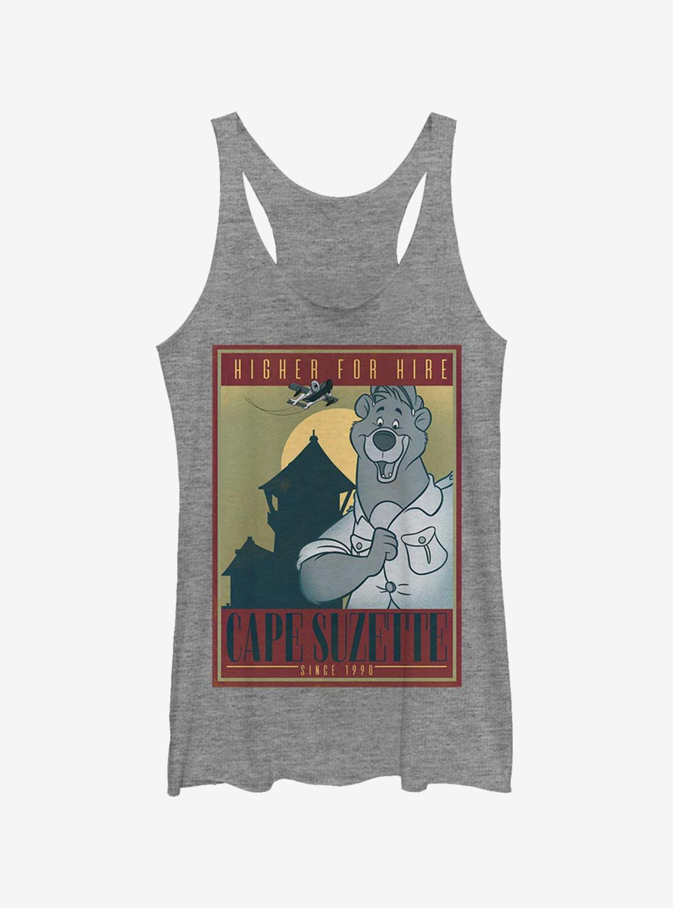Disney TaleSpin Cape Suzette Poster Womens Tank Top, , hi-res