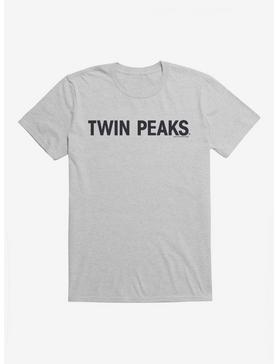 Twin Peaks Classic Script T-Shirt, HEATHER GREY, hi-res