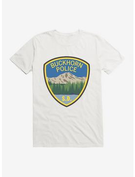 Twin Peaks Buckhorn Police SD T-Shirt, WHITE, hi-res