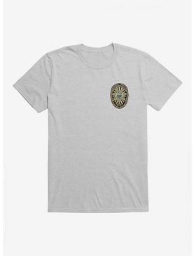 Twin Peaks Sheriff Badge Icon T-Shirt, HEATHER GREY, hi-res