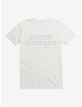 Twin Peaks Silver Mustang Casino Script T-Shirt, WHITE, hi-res