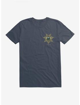 Twin Peaks Star Sheriff Badge Icon T-Shirt, LAKE, hi-res
