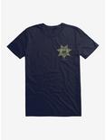 Twin Peaks Star Sheriff Badge Icon T-Shirt, , hi-res