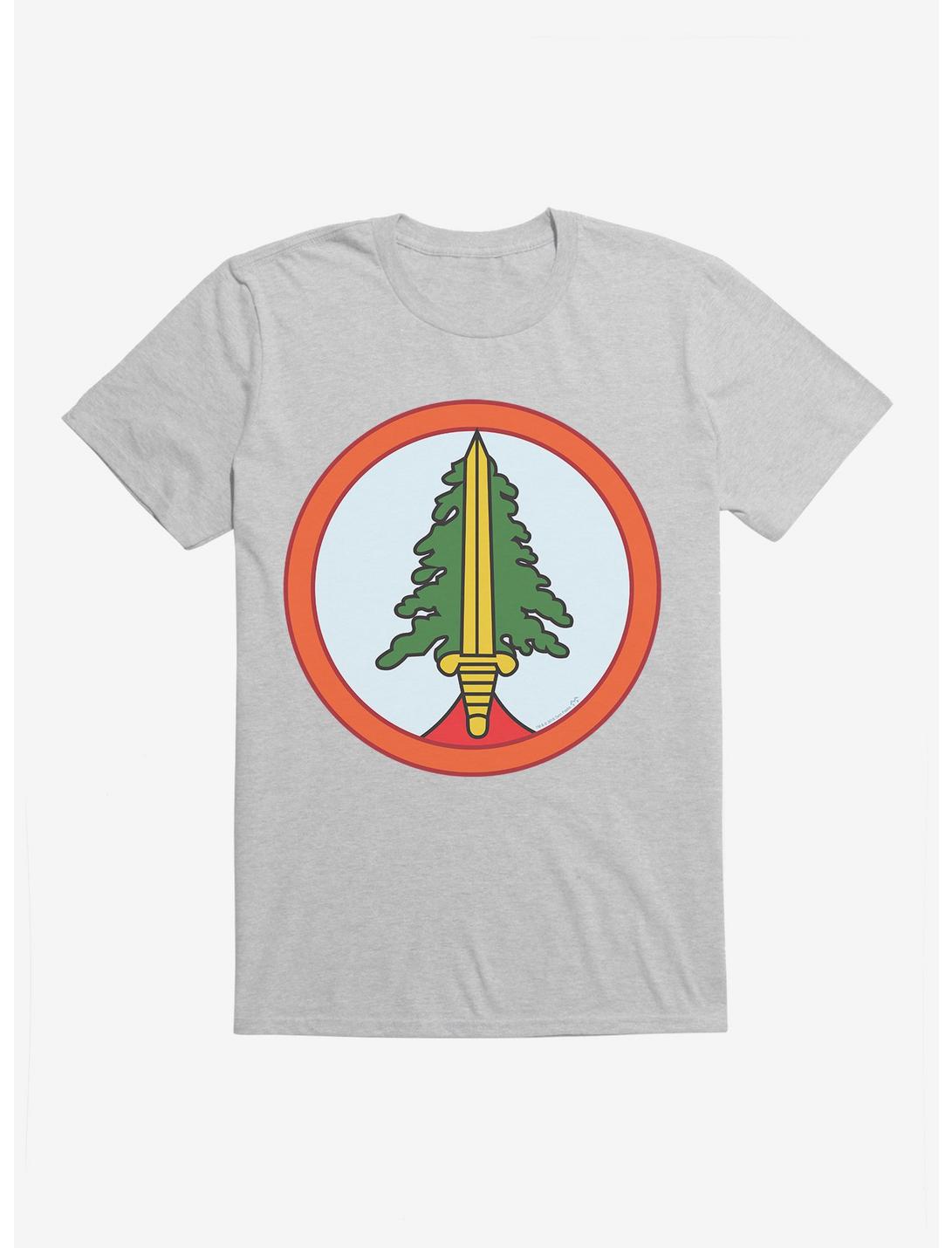 Twin Peaks Tree Patch Icon T-Shirt, , hi-res
