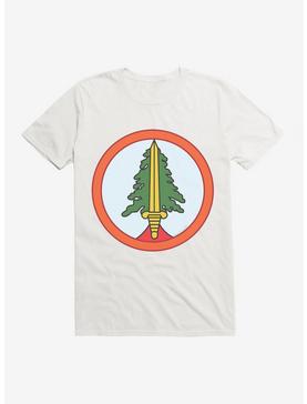 Twin Peaks Tree Patch Icon T-Shirt, WHITE, hi-res