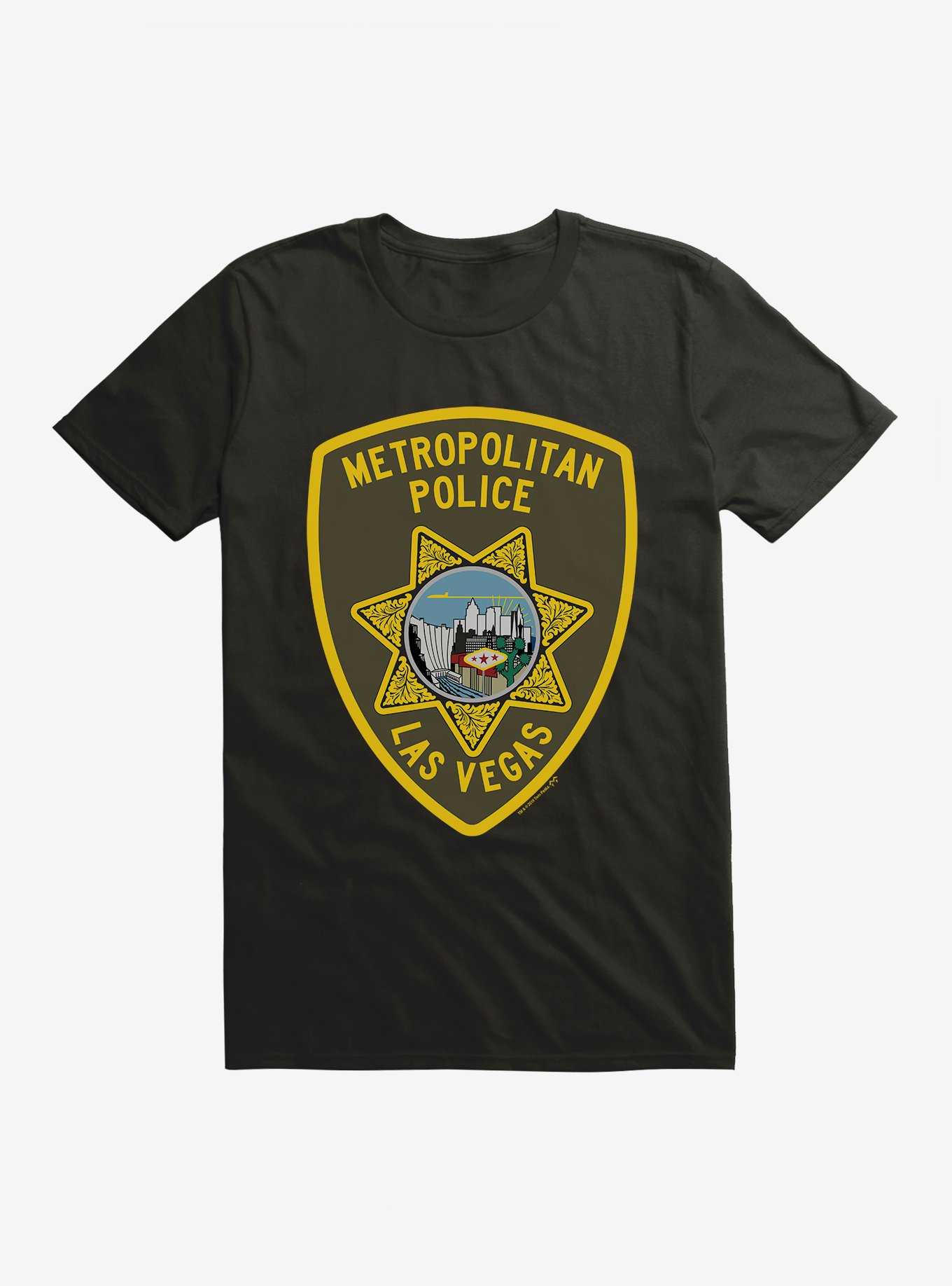 Twin Peaks Metropolitan Police Badge T-Shirt, , hi-res