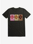 Twin Peaks Donut Disturb T-Shirt, BLACK, hi-res
