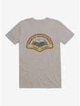 Twin Peaks Sheriff Department Patch Logo T-Shirt, LIGHT GREY, hi-res