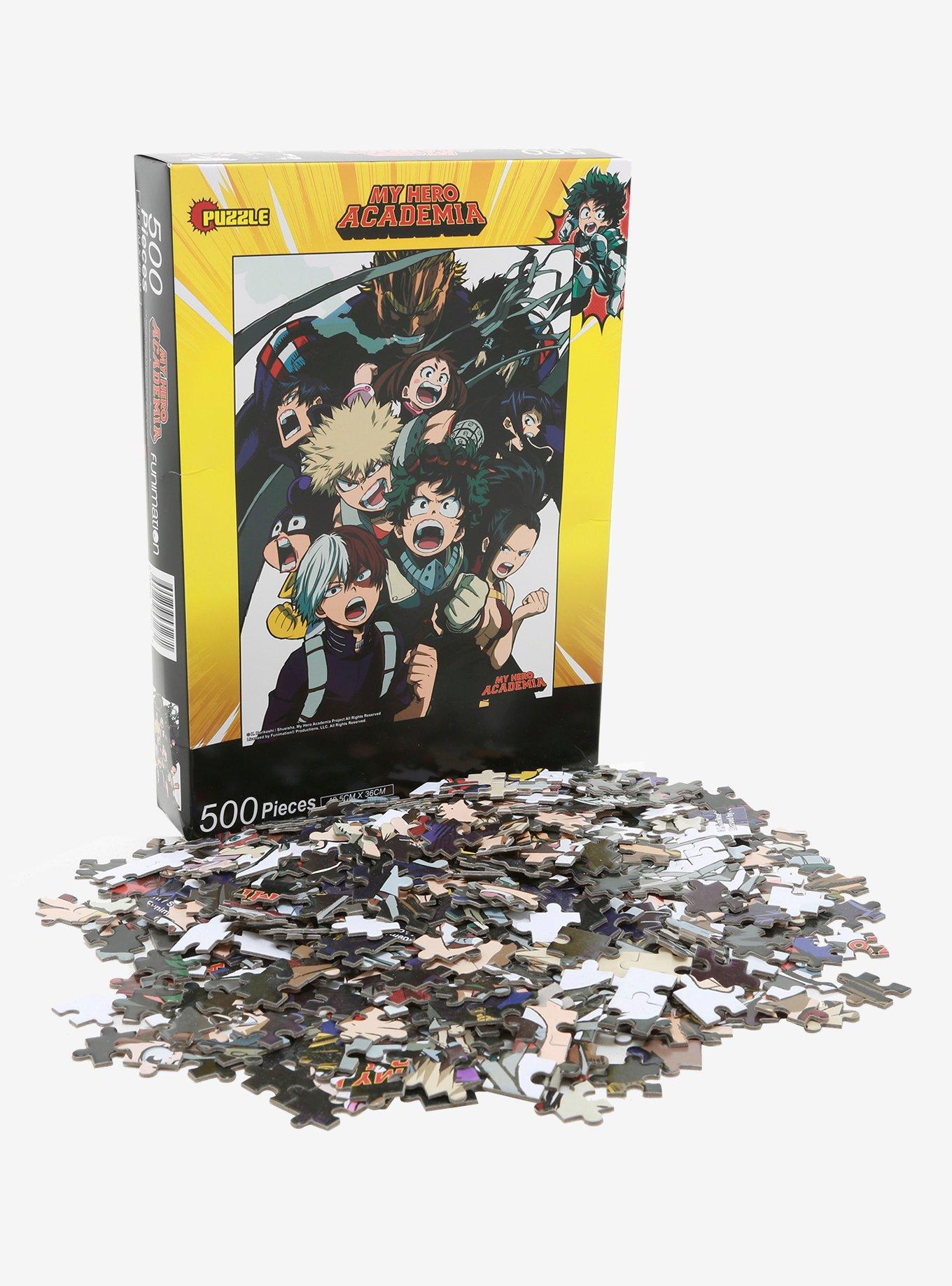 My Hero Academia Yelling 500-Piece Puzzle, , hi-res