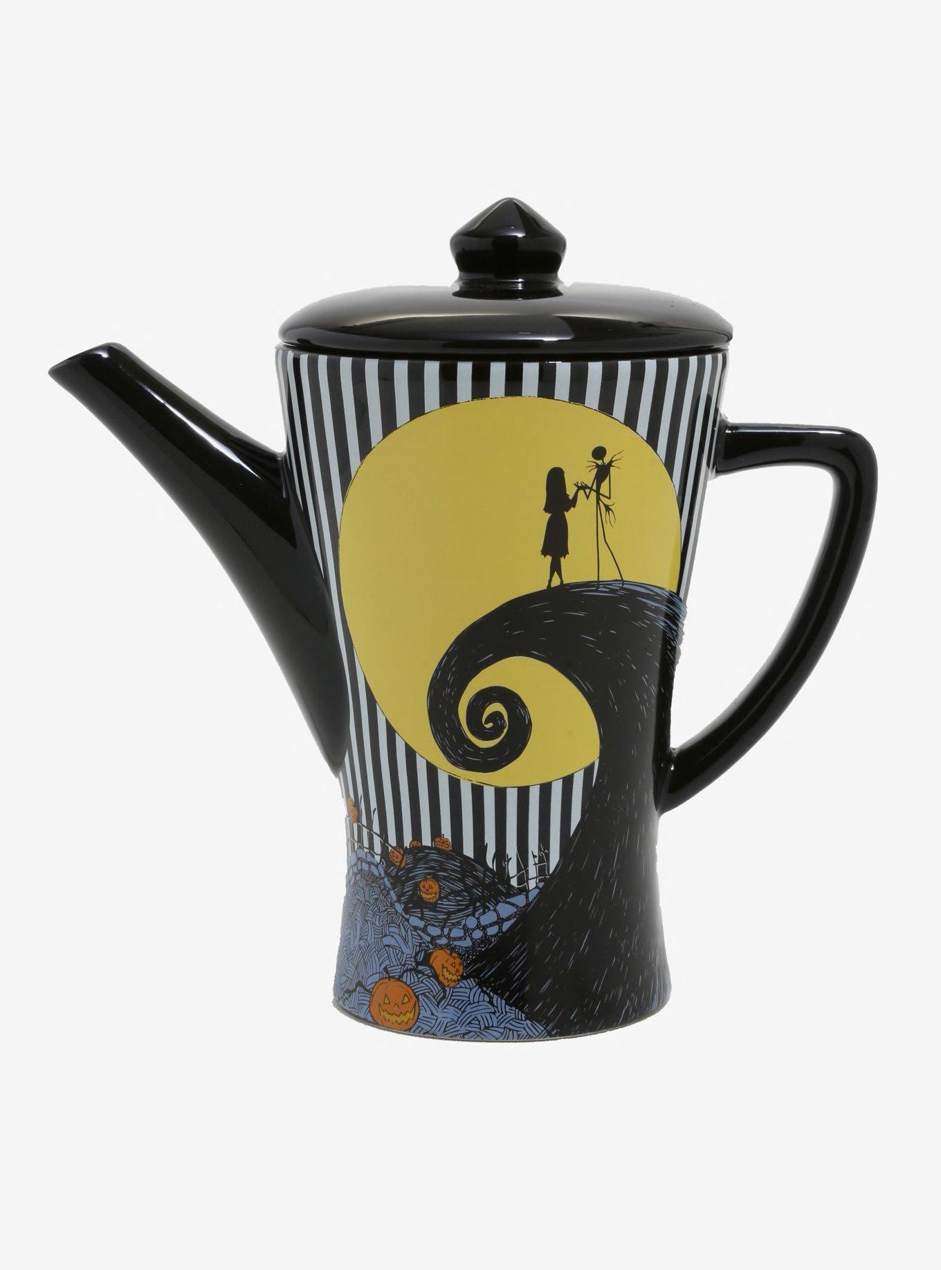 Disney The Nightmare Before Christmas Stripe Teapot, , hi-res