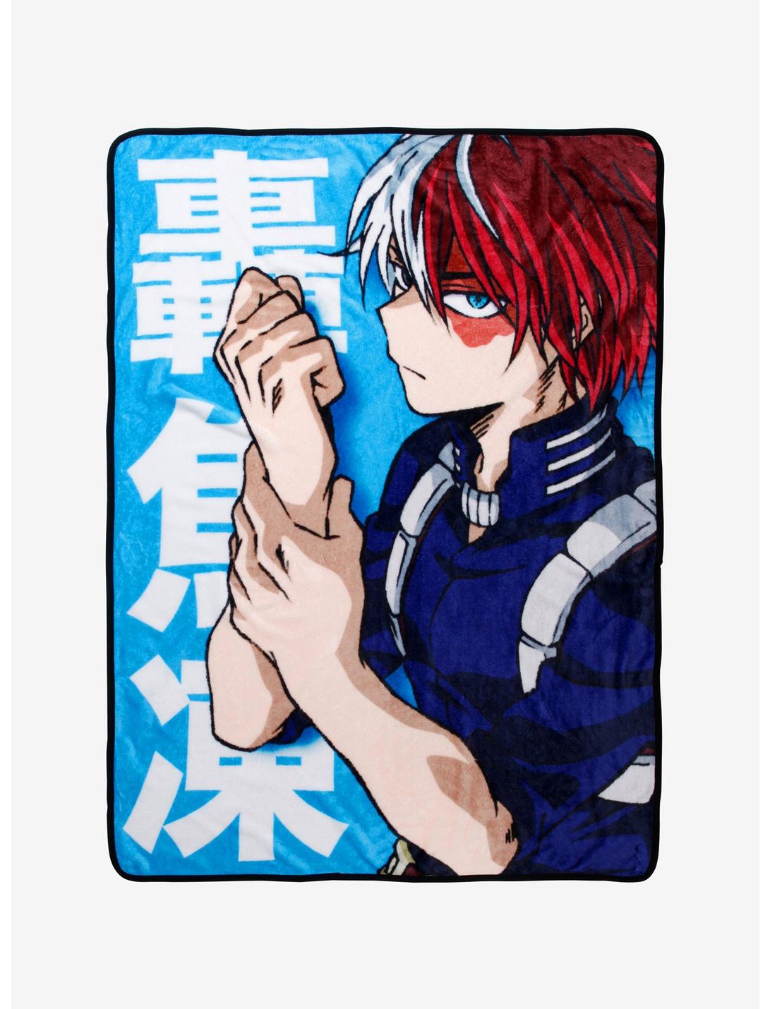 My Hero Academia Shoto Todoroki Throw Blanket, , hi-res
