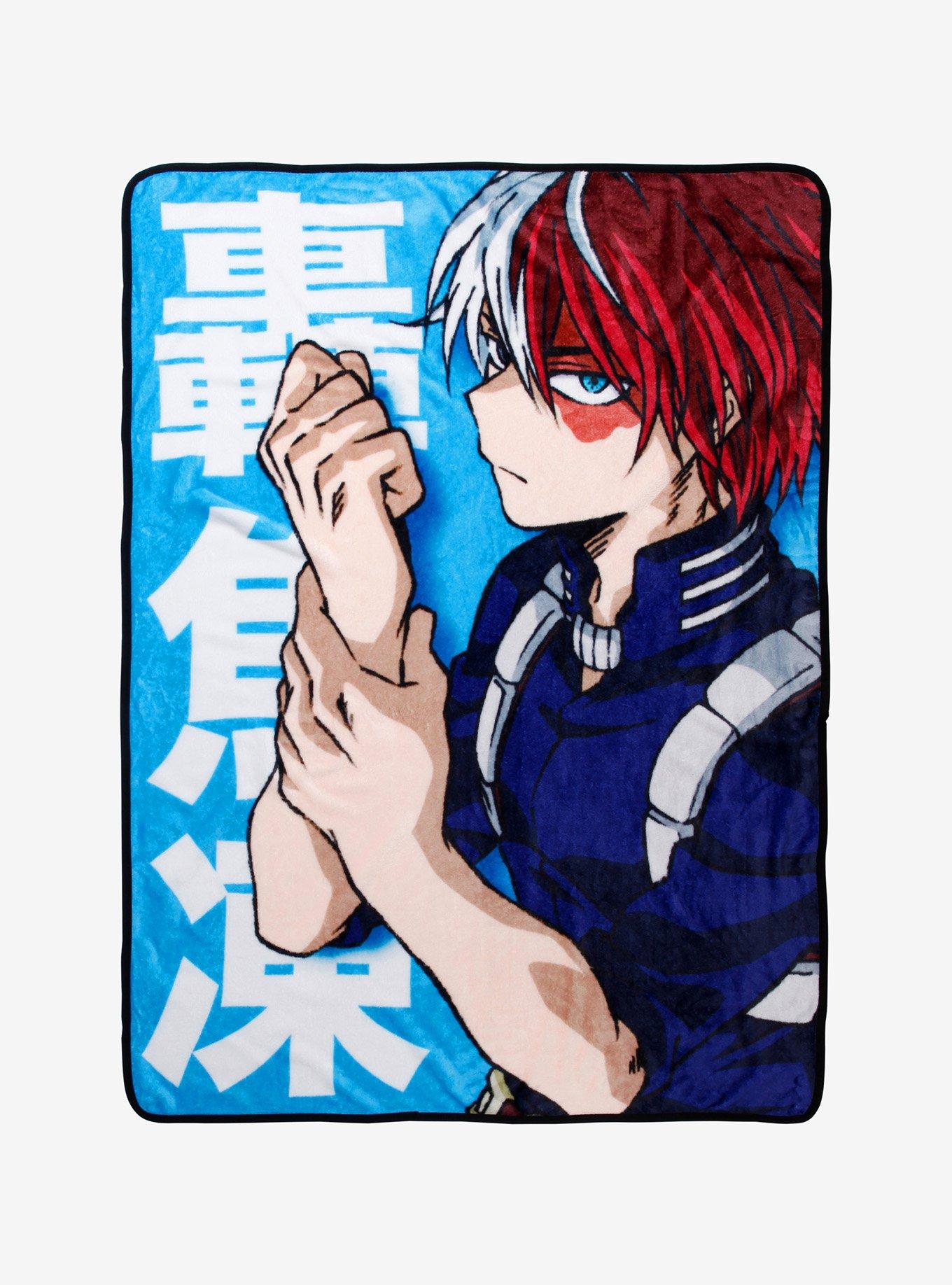 My Hero Academia Shoto Todoroki Throw Blanket