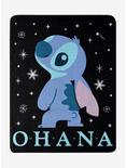 Disney Lilo & Stitch Space Ohana Throw Blanket, , hi-res