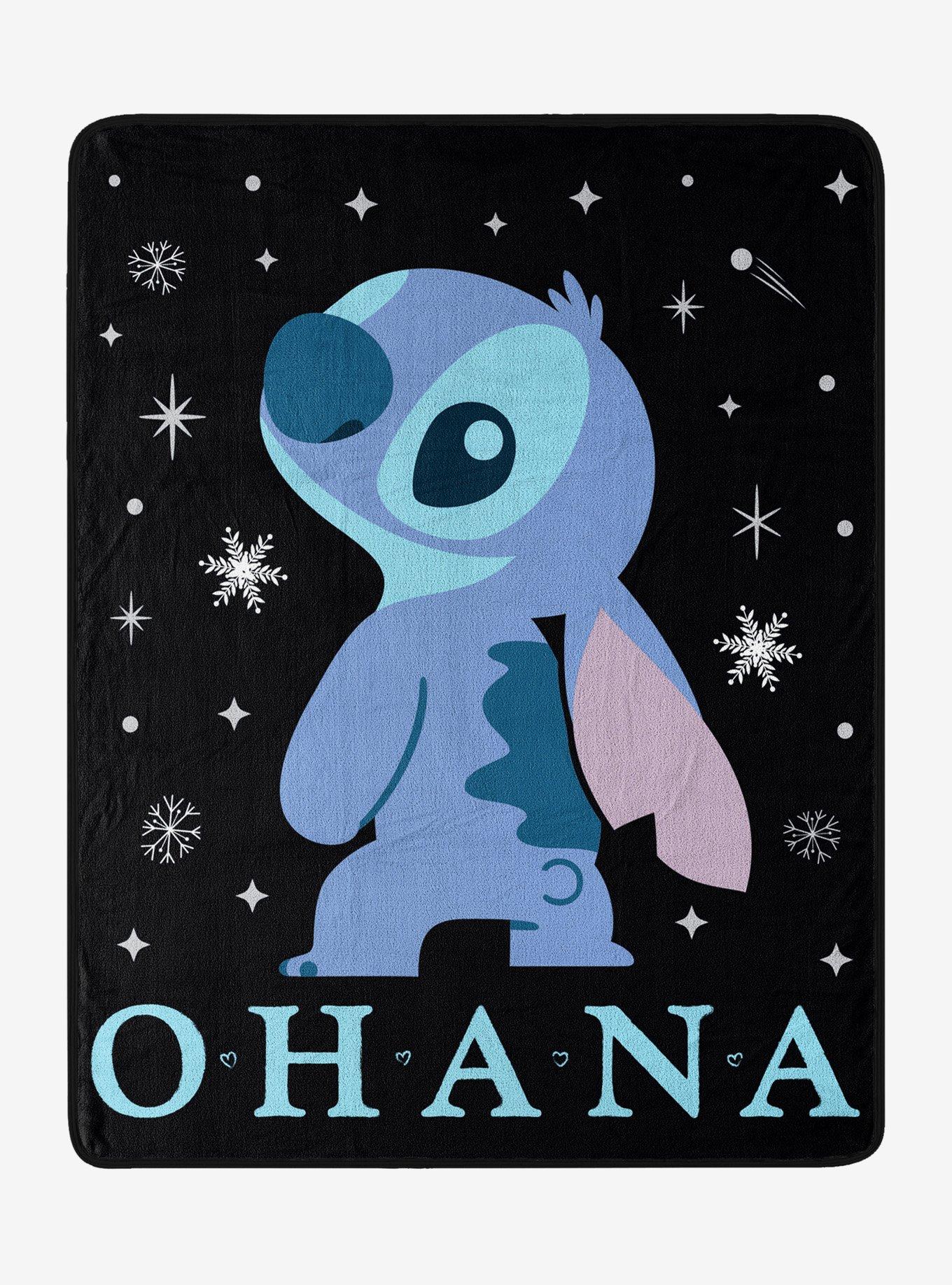Disney Lilo & Stitch Space Ohana Throw Blanket, , hi-res