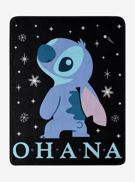 Disney Lilo & Stitch Space Ohana Throw Blanket | Hot Topic