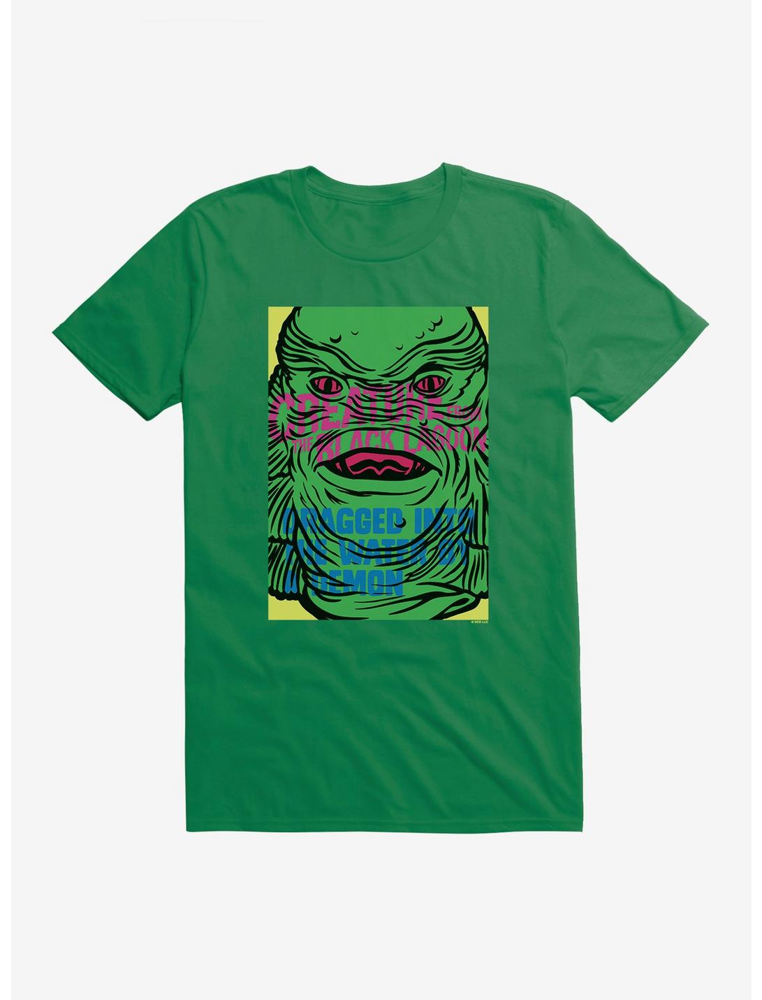 Creature From The Black Lagoon Dragged By A Demon T-Shirt, , hi-res