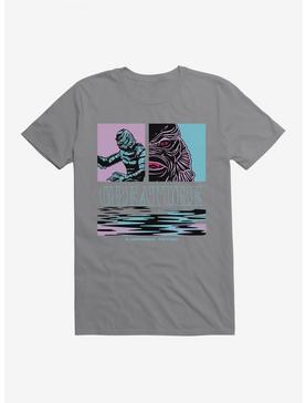 Creature From The Black Lagoon Pastel Pop Art T-Shirt, STORM GREY, hi-res