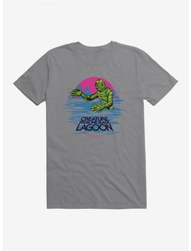 Creature From The Black Lagoon Pastel Title Art T-Shirt, STORM GREY, hi-res