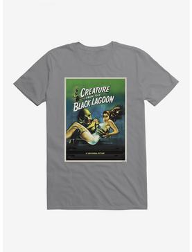 Creature From The Black Lagoon Universal Picture Poster T-Shirt, STORM GREY, hi-res
