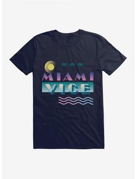Miami Vice Bold Beach Script T-Shirt, , hi-res