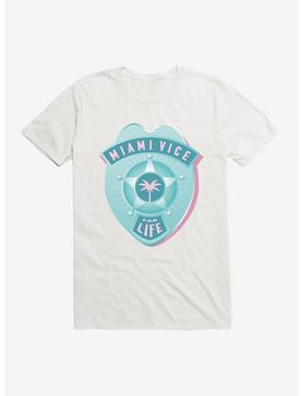 Miami Vice Life Pastel Badge T-Shirt, , hi-res