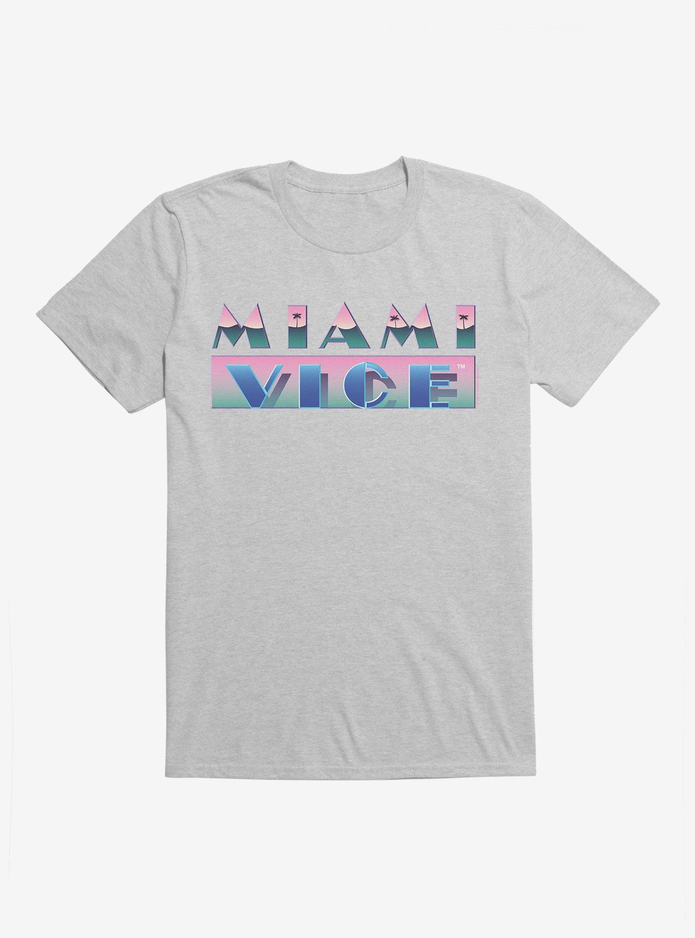 Miami Vice Bold Script T-Shirt, , hi-res