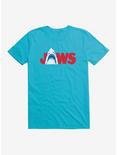 Jaws Logo T-Shirt, CARRIBEAN BLUE, hi-res
