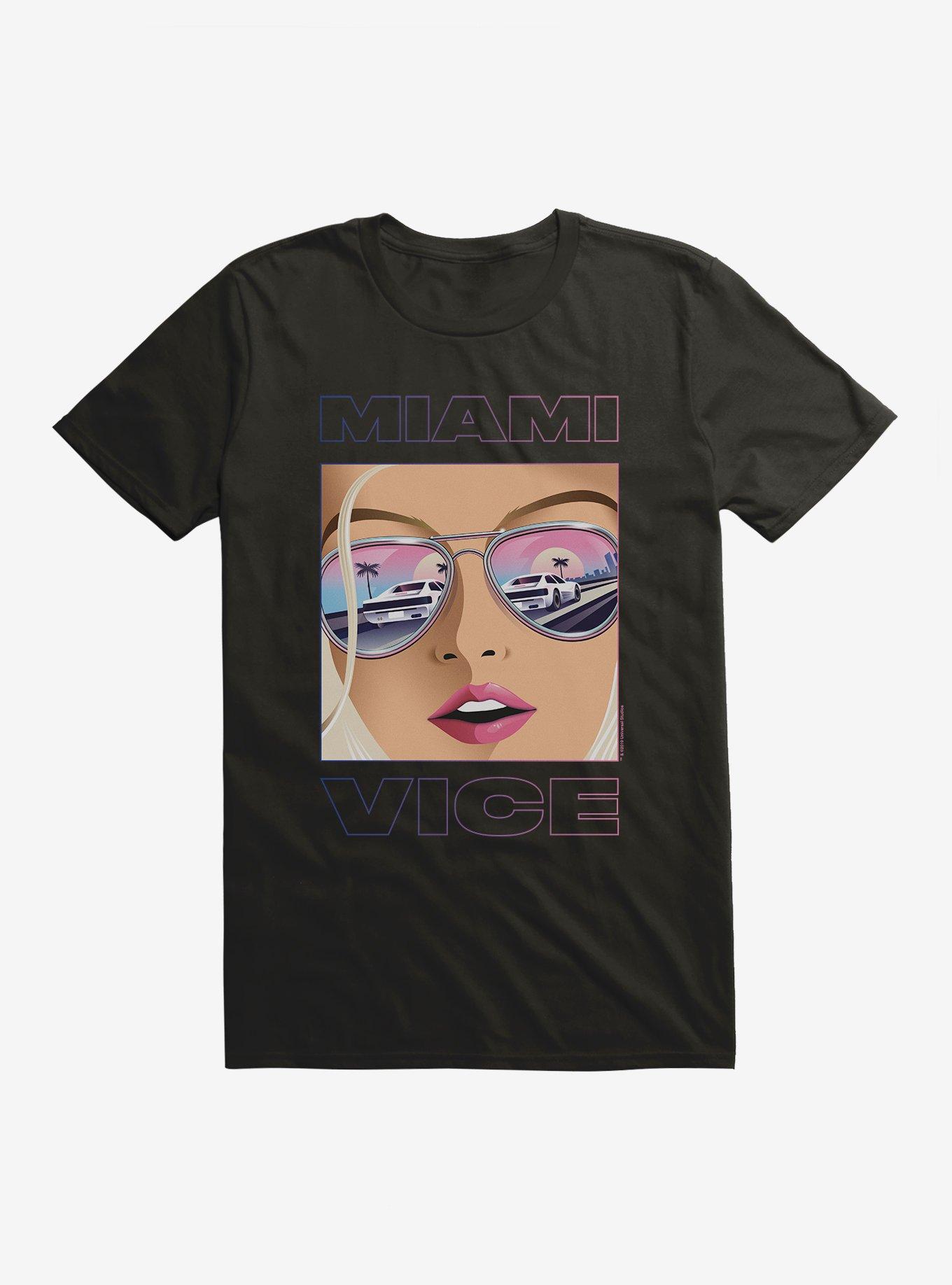 Miami Vice Sunglasses Reflection T-Shirt
