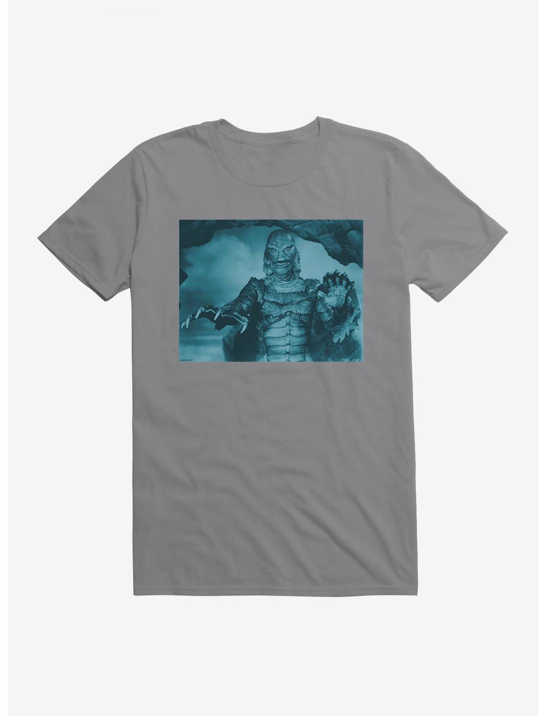 Creature From The Black Lagoon Live Action Blue Scene T-Shirt, STORM GREY, hi-res