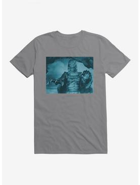 Creature From The Black Lagoon Live Action Blue Scene T-Shirt, STORM GREY, hi-res