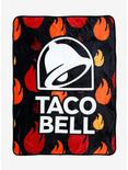 Taco Bell Flames Throw Blanket, , hi-res