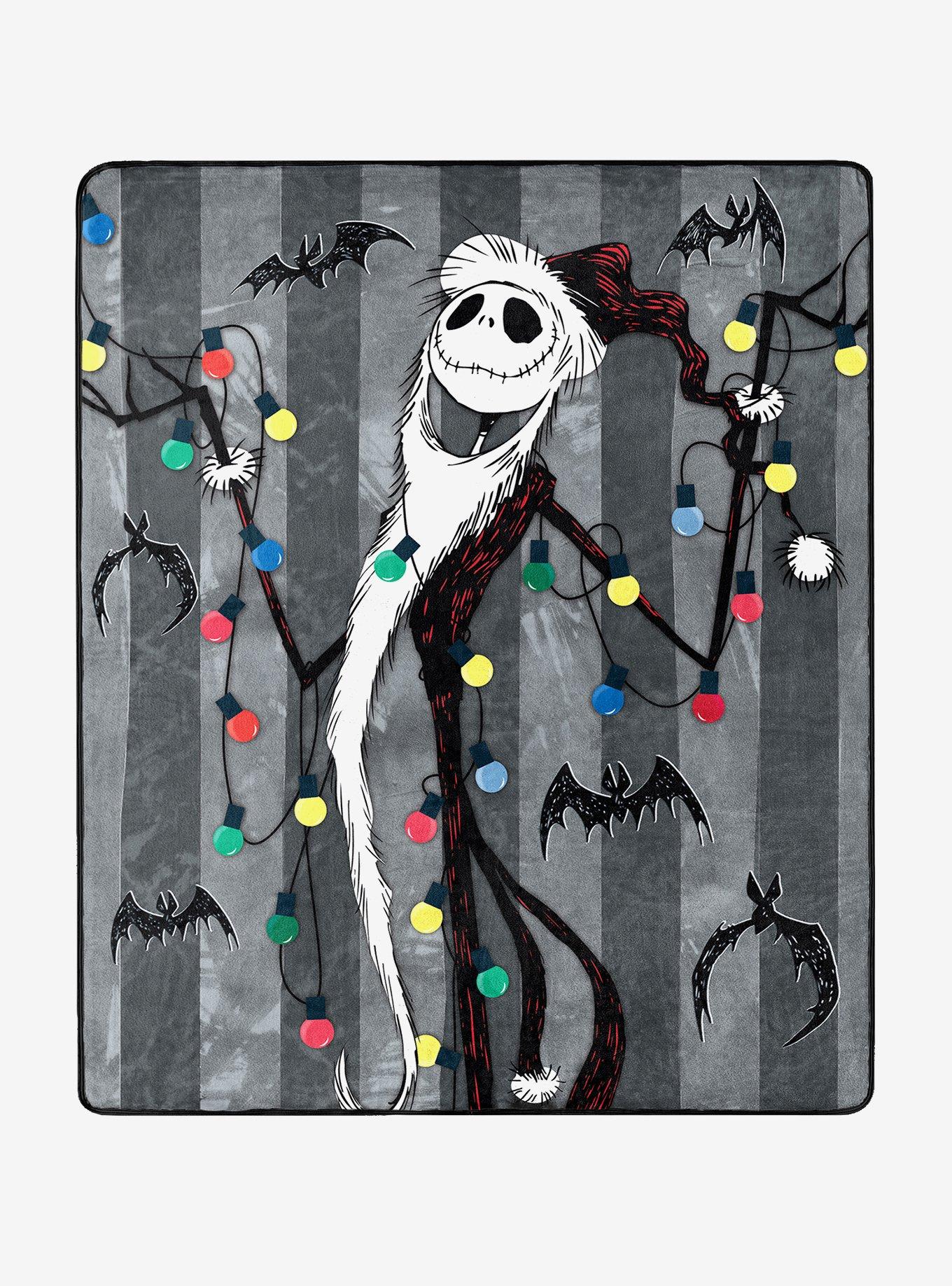 Nightmare before christmas blanket hot topic sale