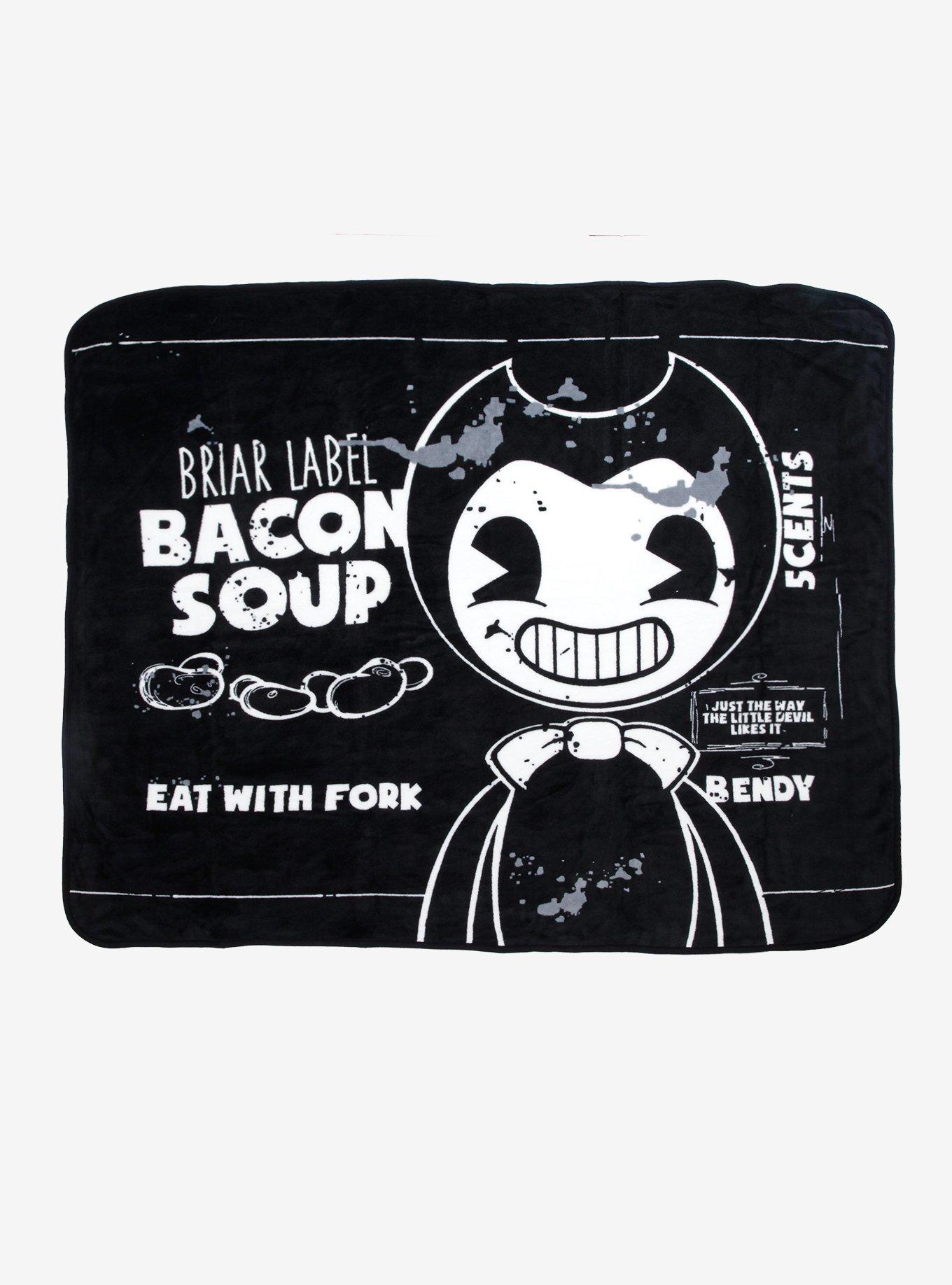 Bendy And The Ink Machine Bacon Soup Throw Blanket Hot Topic