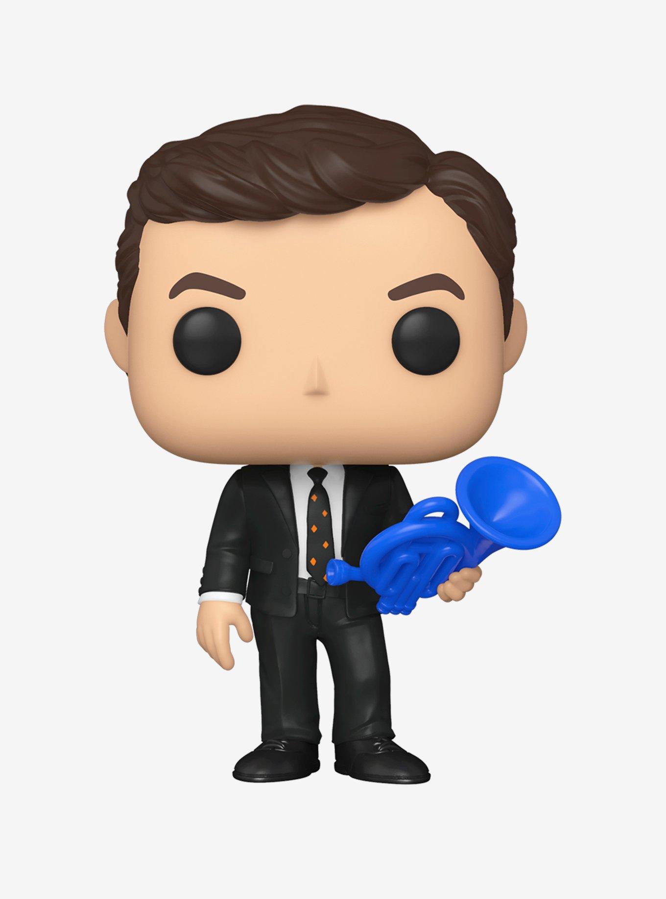 Funko Pop! Television How I Met Your Mother Ted Mosby with Blue French Horn Vinyl Figure, , hi-res