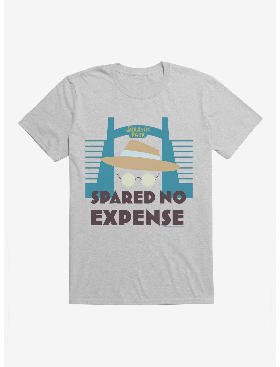 Jurassic Park Spared No Expense T-Shirt, HEATHER GREY, hi-res