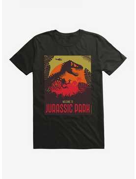 Jurassic Park Welcome Sunset T-Shirt, , hi-res