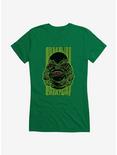 Creature From The Black Lagoon Green Name Stack Girls T-Shirt, , hi-res