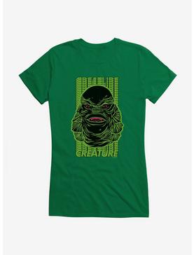 Creature From The Black Lagoon Green Name Stack Girls T-Shirt, , hi-res