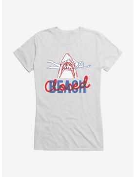 Jaws Beach Closed Girls T-Shirt, , hi-res