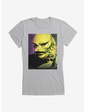 Creature From The Black Lagoon Live Action Glare Girls T-Shirt, HEATHER, hi-res