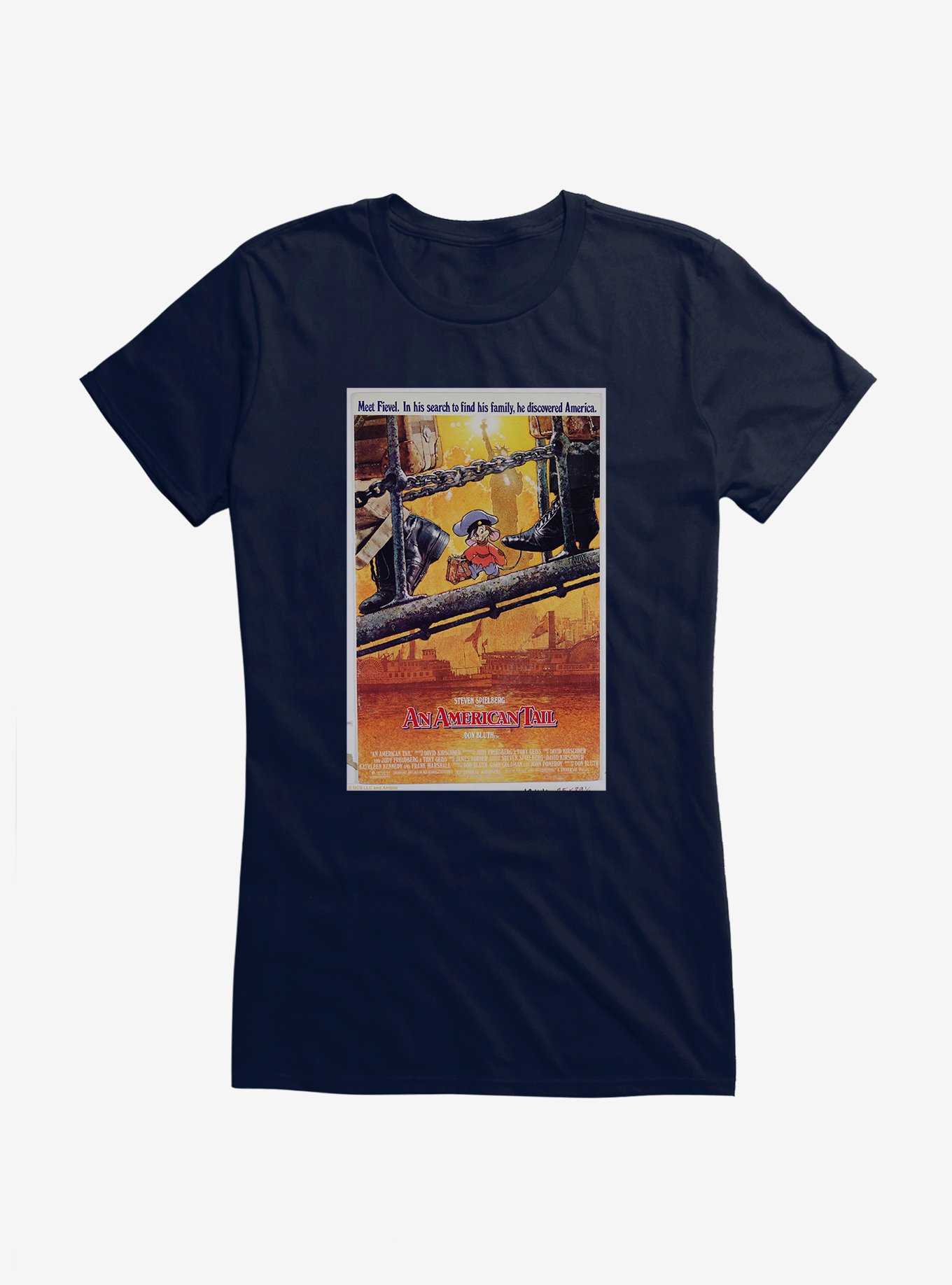 An American Tail Meet Fievel Poster Girls T-Shirt, , hi-res