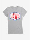 Plus Size Jaws Font Logo Girls T-Shirt, , hi-res