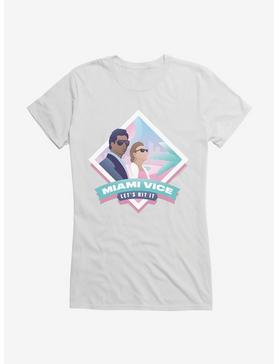 Miami Vice Pastel Hit It Banner Girls T-Shirt, , hi-res