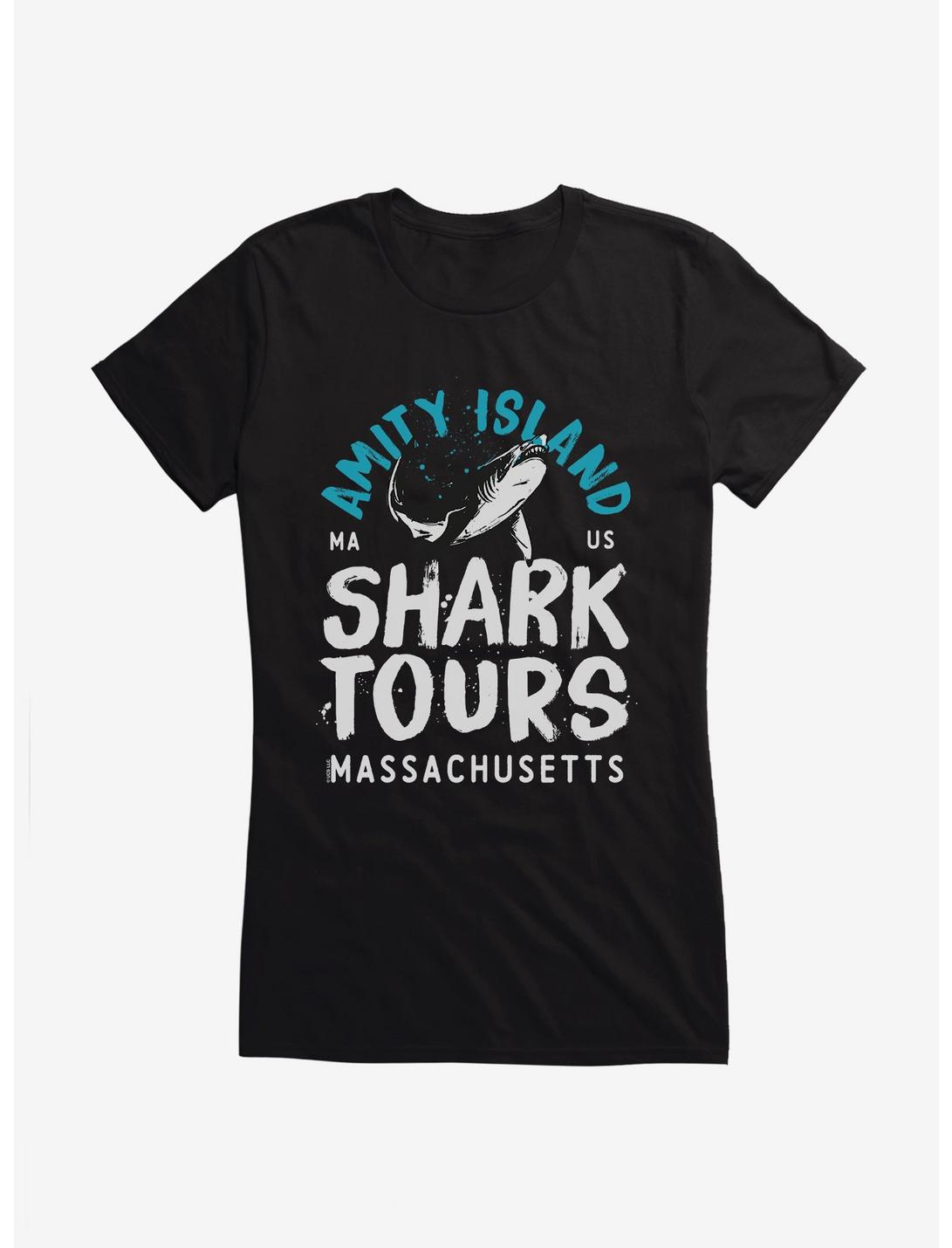 Plus Size Jaws Amity Island Massachusetts Girls T-Shirt, , hi-res