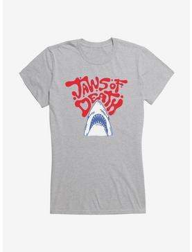 Jaws The Jaws Of Death Girls T-Shirt, HEATHER, hi-res
