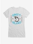 Jaws Amity Island Tours Girls T-Shirt, WHITE, hi-res