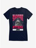 Jaws Swimming Alone Stack Girls T-Shirt, , hi-res