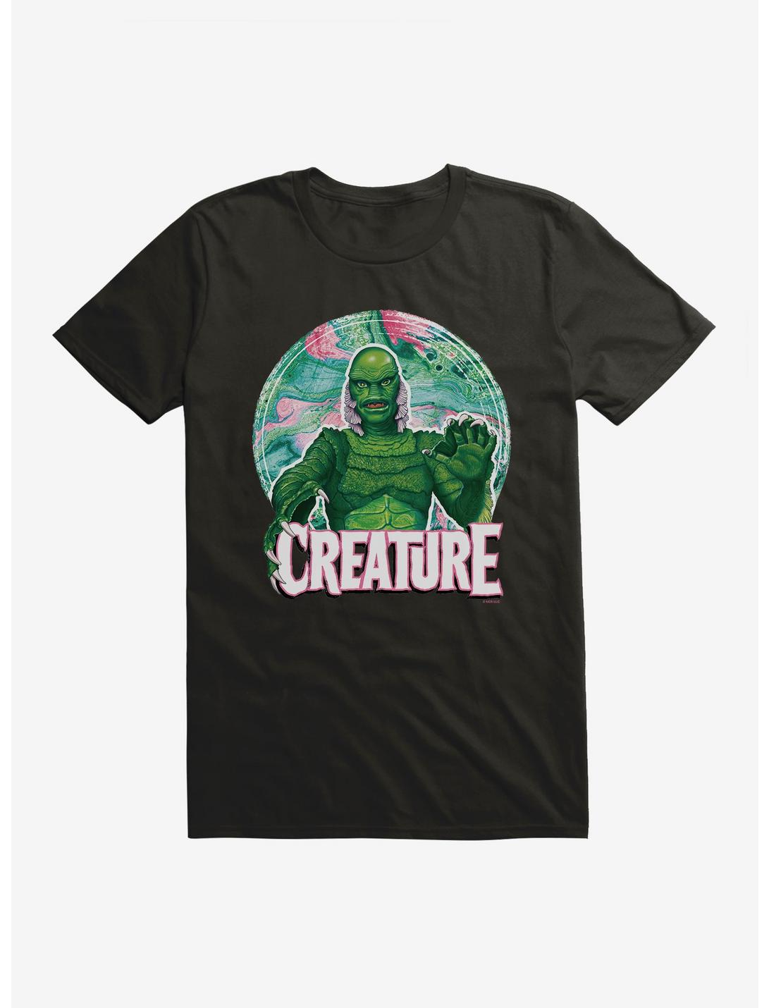 Creature From The Black Lagoon Friendly Creature T-Shirt, BLACK, hi-res