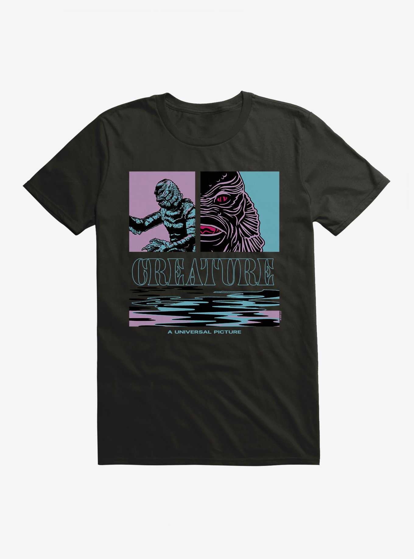 Creature From The Black Lagoon Pastel Pop Art T-Shirt, , hi-res